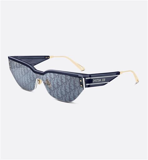 DiorClub M3U Blue Dior Oblique Mask Sunglasses